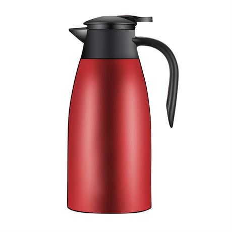 68 Oz Stainless Steel Thermal Coffee and Tea Carafe Double Walled Vacuum
