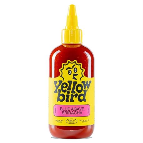 Yellowbird Sauce Agave Blue Sriracha, 9.8 Oz/ set of 3