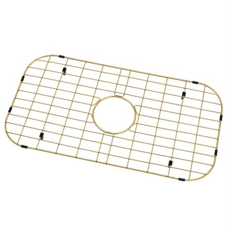 Kitchen Sink Grid,Gold Sink Grid 26 1/8"x14 1/16",Sink Grate,Sink Protectors