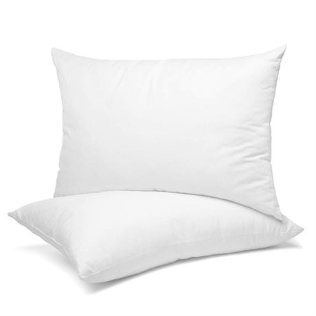 2-Pillow White Pillows for Sleeping ,White