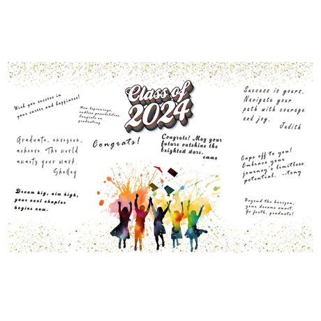 8 envelopes per packets GIFTSFARM Graduation Decorations Class of 2024,