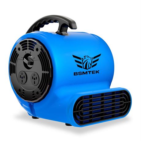 Air Mover Blower Fan, Industrial 1/3HP 1200CFM Monster Floor Blower Carpet