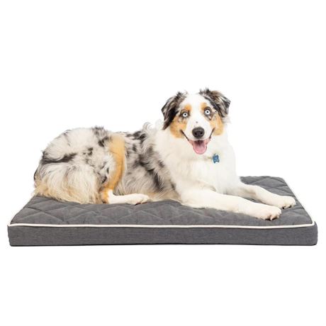 OFFSITE Our Pets Quilted 3” Memory Foam Dog Mat, Dog Bed & Crate Mat (Soft &