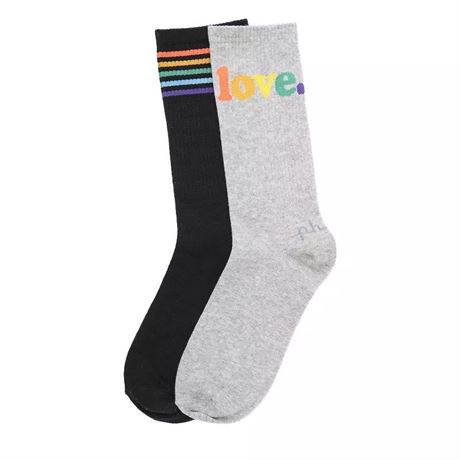 Adult Ph by the Phluid Project Pride Socks, Adult Unisex,