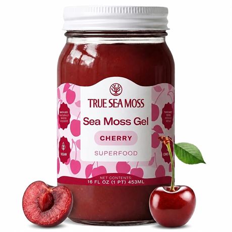 TrueSeaMoss Sea Moss Gel – Wildcrafted Seamoss, Fruits & Jarred Vegetables –