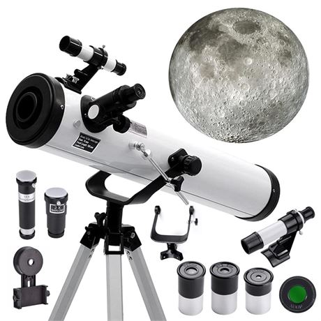 Telescopes for Adults Astronomy, 76mm Aperture 700mm Professional Astronomical