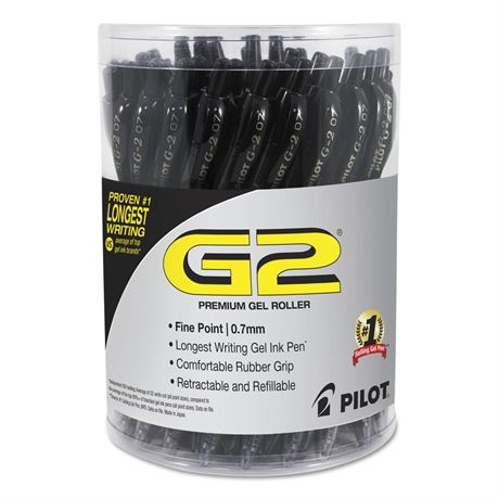 G2 Retractable Gel Ink Pens with Black Ink