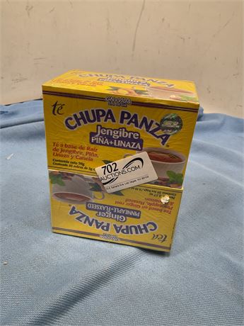 Chupa Panza Jengibre Pina + Linaza 2pks 3.17oz 30 tea bags