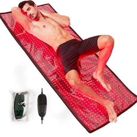 Red Light Therapy Mat Full Body- Near-Infrared Light Therapy for Full Body,