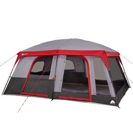 Ozark Trail 12-Person Cabin Tent  with Convertible Screen Room