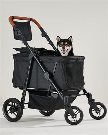 Medium Dog Stroller for Large Dogs, Zoosky Large Dog Stroller Up to 66lbs,