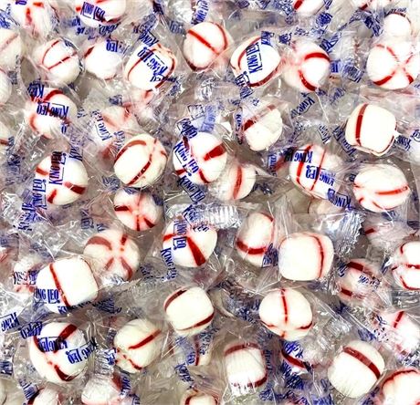Soft Peppermint Puffs, Natural(1 Pound) Net Wt. 16oz. Soft Candy Peppermints