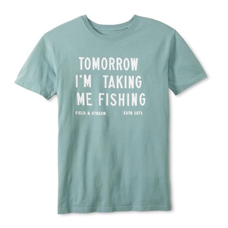 Field & Stream Unisex Adult Lightweight Short Sleeve Graphic Tee Shirt Large