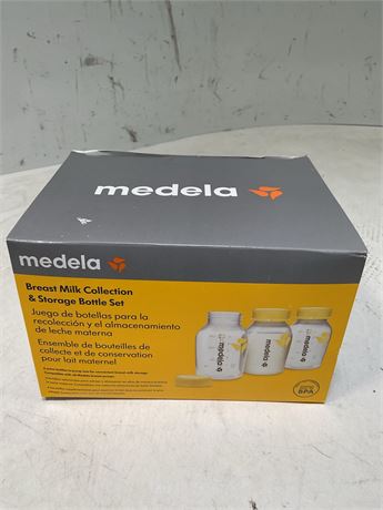 Medela Breast Milk Collection and Storage Bottles with Solid Lids - 6pk/5oz