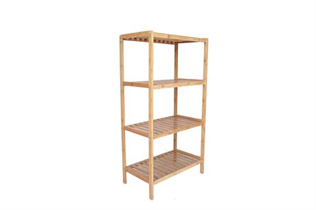 Proman Products Bamboo 4 Tier Shelf