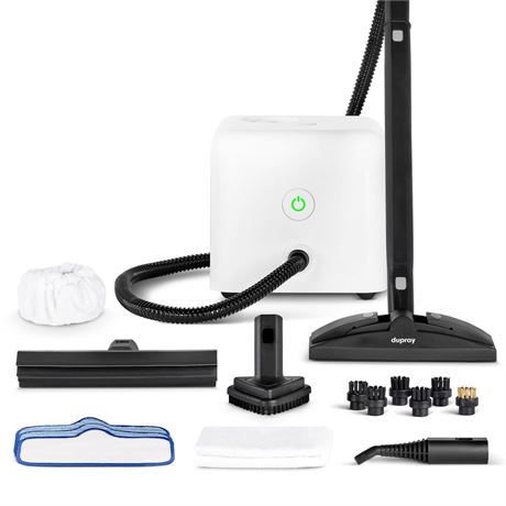 Dupray Neat 17-Piece Steam Cleaner for Floors Cars Upholstery