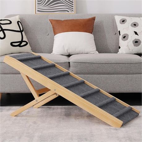 Large Dog Pet Ramp Stairs for Bed Car Truck Couch SUV,Dog Pet Ramp for Small