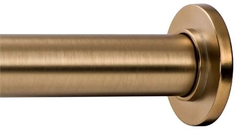 Ivilon Tension Curtain Rod - Spring Tension Rod for Windows or Shower, 24 to 36