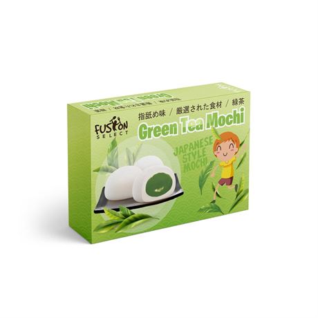 Fusion Select Green Tea Mochi Green Tea Daifuku Snacks - Traditional Japanese