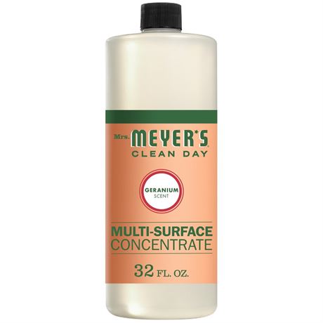 Mrs. Meyer S Clean Day Multi-Surface Everyday Concentrate  Geranium Scent  32