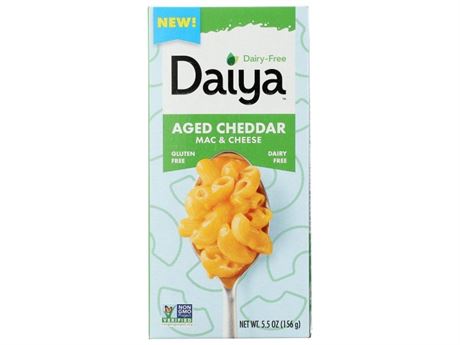 Daiya, Macroni and Cheese Dairy Free Aged Cheddar, 5.5 Oz (Case of 12)