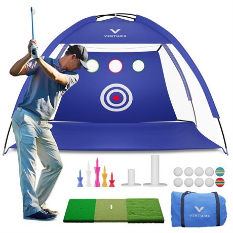 OFFSITE Golf Practice Net Set - Golf Driving Nets for Backyard with Golf Target