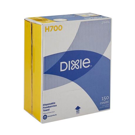 Dixie H700 Disposable Foodservice Towel, 150 Towels/Pack (GPC29416) 150