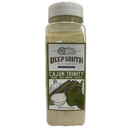 Deep South Blenders Deep South Cajun Trinity Spice Blend 19.5 oz Resealable Jars
