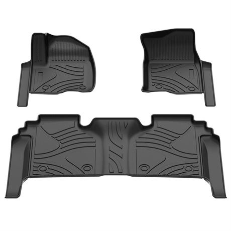 Floor Mats for 2019-2024 Chevy Silverado 1500 GMC Sierra 1500, 2020-2024