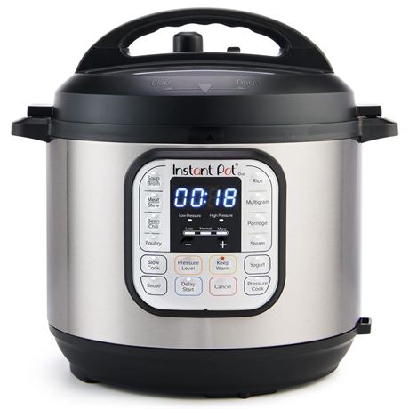 Instant Pot Duo 7-in-1 Mini Electric Pressure Cooker, Slow Rice Cooker,