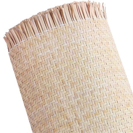 Width Natural Cane Webbing Woven Rattan Roll,3.3/5 Feet Cane Webbing Sheet