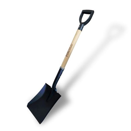 Flat Shovel, Square Shovel, Transfer Shovel, Snow Shovel, 41 inch Long, Durable