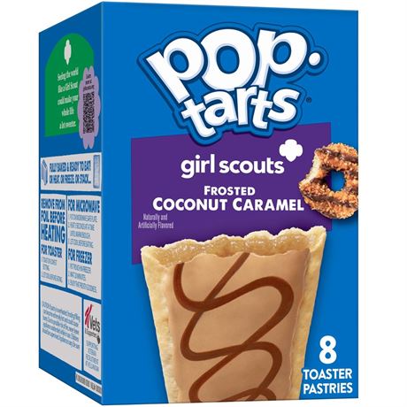 Pop-Tarts Girl Scout Toaster Pastries, Breakfast Foods, Kids Snacks, Frosted