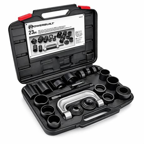 Powerbuilt Ball and U Joint Service Set, 23 Piece Tool Kit, Remove and Install