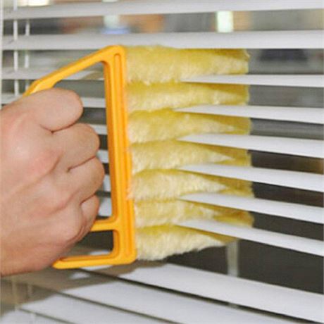 Blind Cleaner Brush , Blinds Dust Shutters , Mini Washable & Removable Window