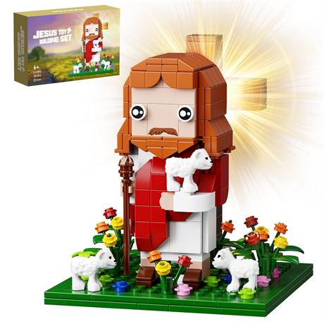 BuildingBoat Jesus Building Block Sets Little Jesus Christ Toy Figures