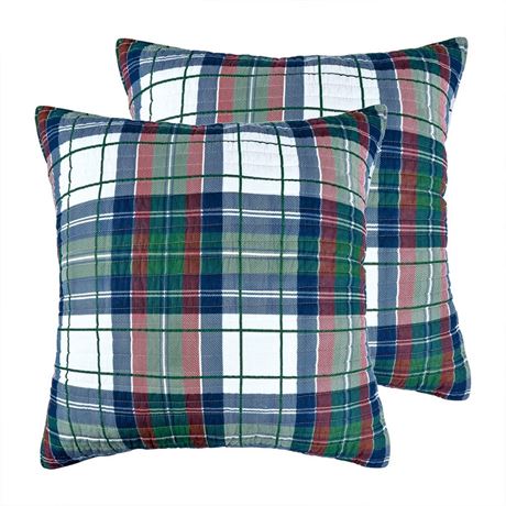 Festive Nutcrackers Euro Sham Set of 2 - Levtex Home