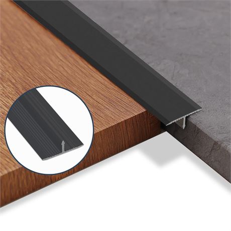 Aluminum T Molding Trim, Floor Transition Strip for Door Threshold, Flooring