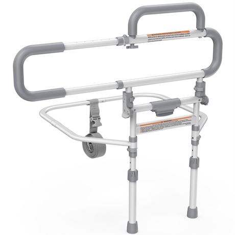 Heavy Duty Bed Rails for Elderly Adults Safety-Foldable Bed Rail for Senior