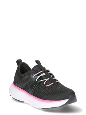 Athletic Works Girls Cage Knit Slip On Sneakers size 1
