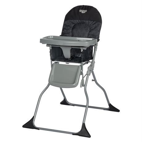 Cosco Kids Simple Fold High Chair, Black