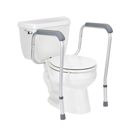 Medline Toilet Safety Rail For Seniors with Easy Installation, Height