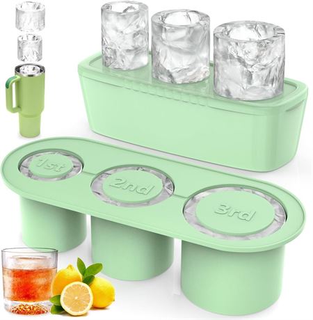 Ice Cube Tray for Stanley, for Stanley Ice Mold Silicone Ice Cube Trays with