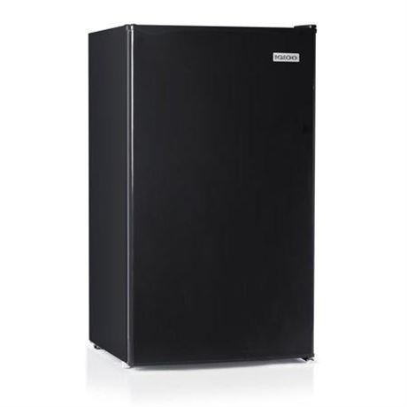 Igloo Irf32bk 3.2 Cu Ft Black Refrigerator W/ Freezer Black