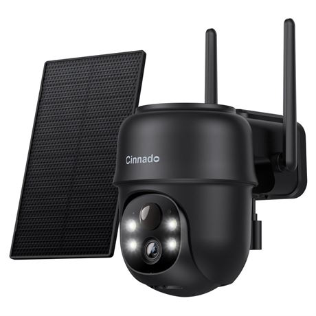 Cinnado 2K Cameras for Home Security-2.4G WiFi Outdoor Camera Wireless