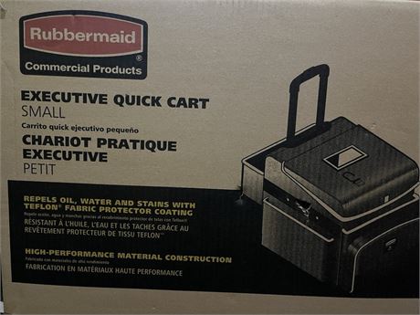 Rubbermaid Commercial Products Executive Quick Carts, Small & Mobile