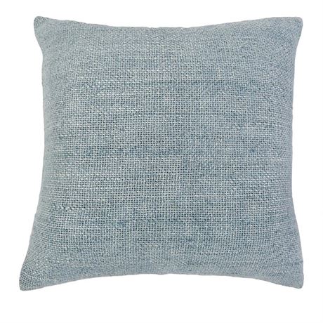 Hendrick 20" Handwoven Pillow   Sky