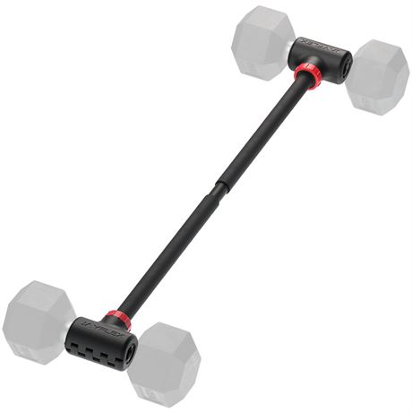 Jayflex Hyperbell Dumbbell Converter - Convert Dumbbells to Barbell Set and