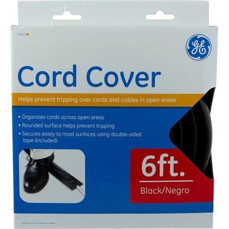 Cordinate Cable Management Floor Cover  6ft.  Black – 43003