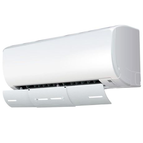 Slim, Length & Angle Adjustable Air Conditioner Deflector helps Cooling/Heating